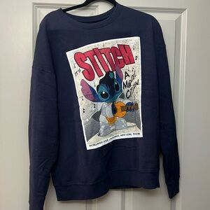 Stitch Elvis Disney Sweatshirt